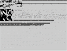 Tablet Screenshot of criticalartware.net